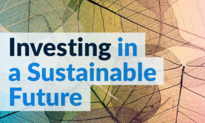 ESG Report 2020 - Investing in a Sustainable Future Headline