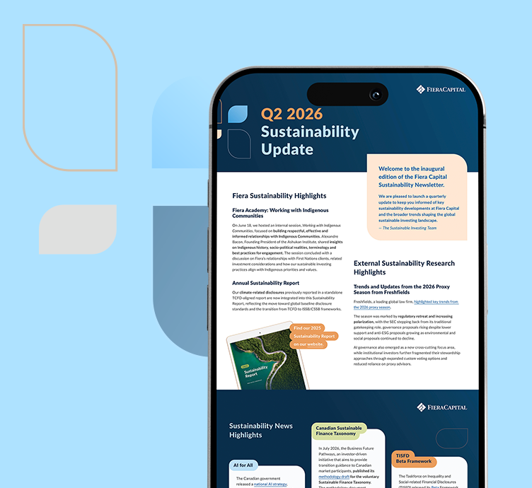 Insight image: Q2 2026 Sustainability Update